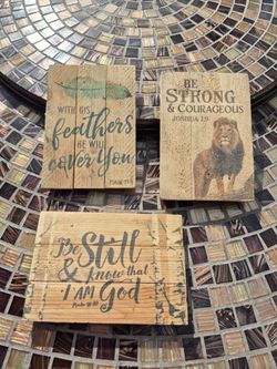Wood Signs