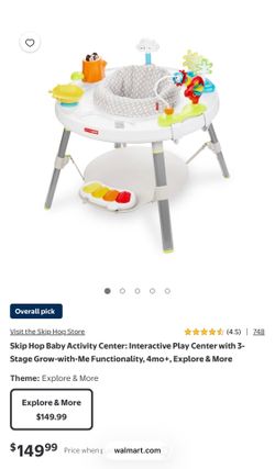 Skip hop activity center