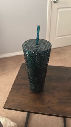 Dark Green Starbucks Tumbler
