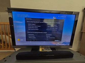 50 inch Sony brivia tv