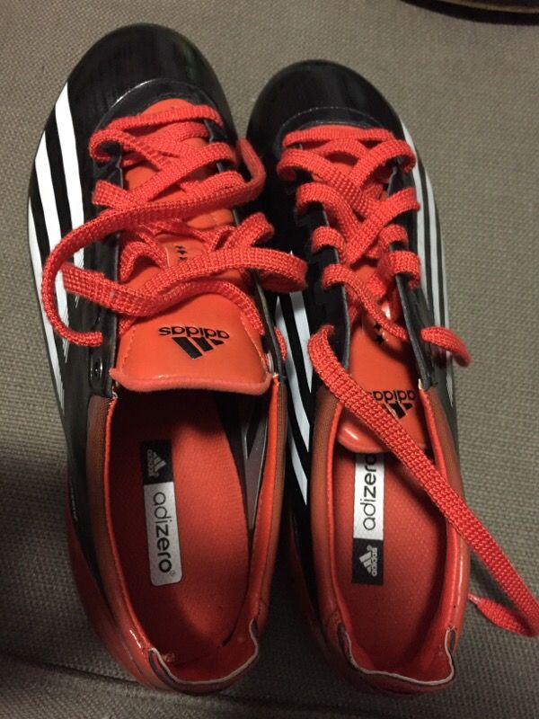 New adizero cleats