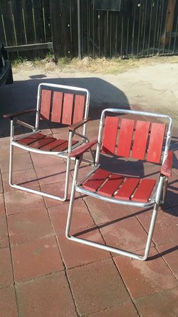 Vintage lawn chairs