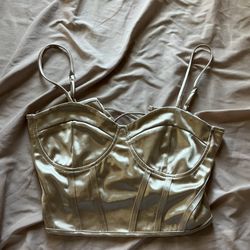 Crop Top Shirt (corset style)