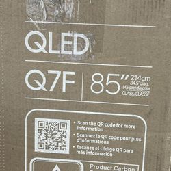 SAMSUNG 85” QLED SMART TV 4K HDR VISION AI HDR 2025  MODEL NEW IN BOX WITH GUARANTEE 💯▶️▶️📺▶️