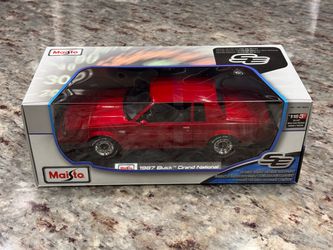 Brand new sealed Maisto 1987 Buick Grand National 1:18 Die-Cast