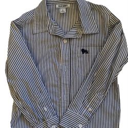 Old Navy Boys Plaid Flannel ButtonDown Shirt Sz XS
