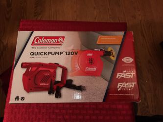 COLEMAN QUICKPUMP 120V
