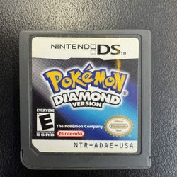 Pokemon Diamond Version DS