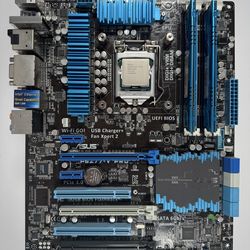 Asus Motherboard + CPU + Memory