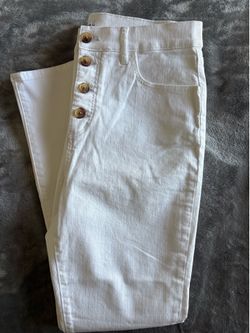 Women’s White Jeans- New! Size 8