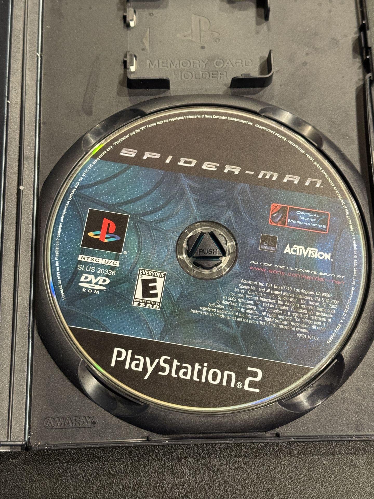 Spider-Man 2 Sony Playstation 2 PS2 Video Game Tested & Working
