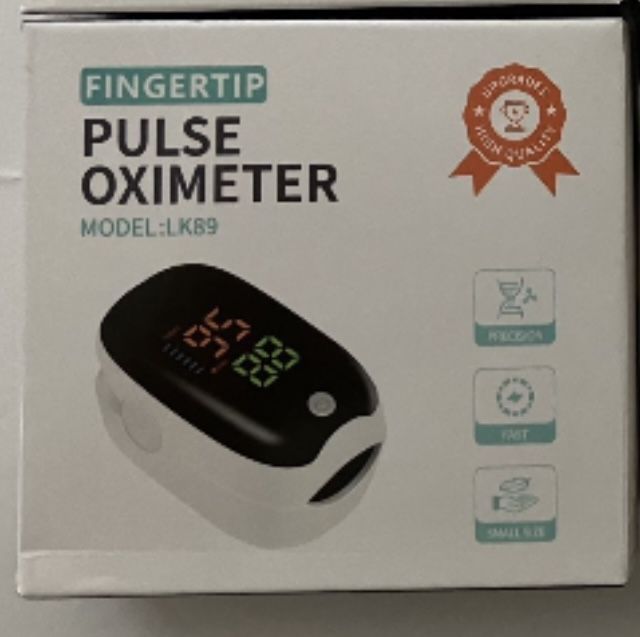 Fingertip Pulse Oximeter LK89 Battery Operated High Quality Auto Power Off New