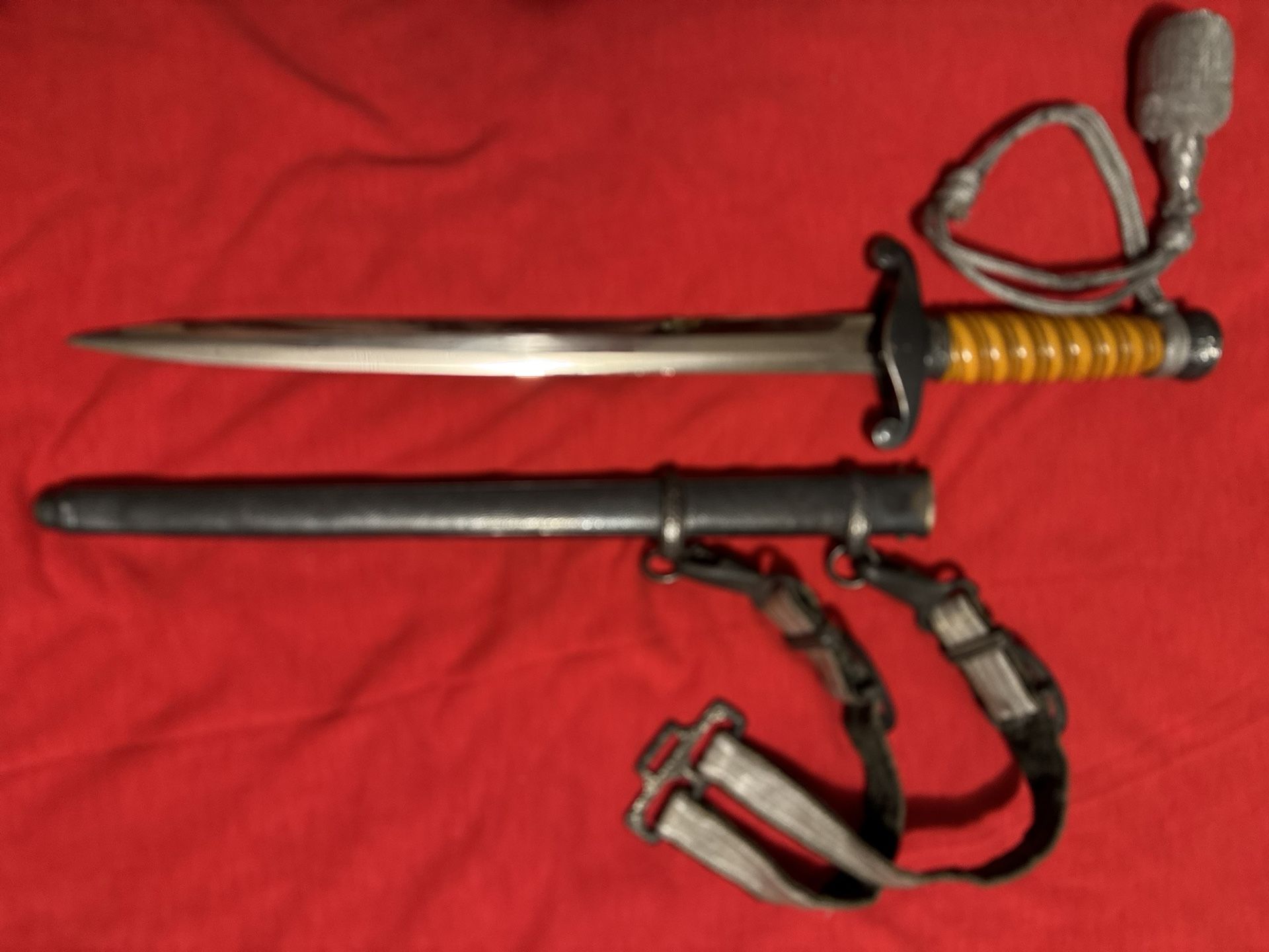 WWII German Heller Army officers Dagger