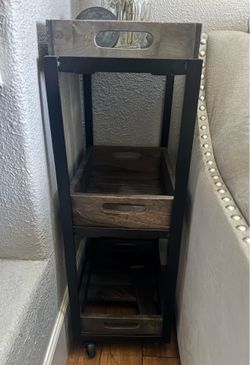 Bar cart organizer