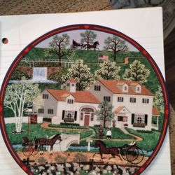 Gingernut Valley Inn Collector Plate