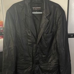 Wilsons Leather Men’s Black Jacket 