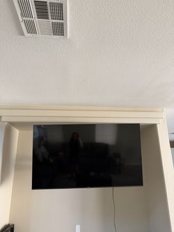 75 inch Flat Screen Google Smart TV with Wall Mount