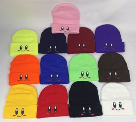 Gengar and Kirby Beanies