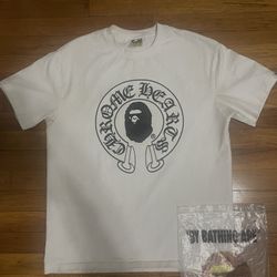 Bape X Chrome Hearts Tee