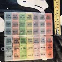 Pill Case Organizer 