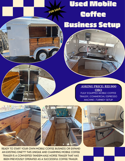 Mobil coffee business- Full set up
