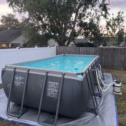 Intex Above Ground Swimming Pool