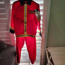 Glow in the Dark Firefighter costume for kids