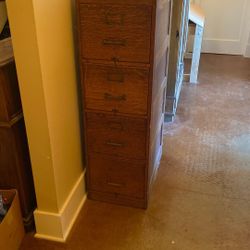 FREE Wood File Cabinet 
