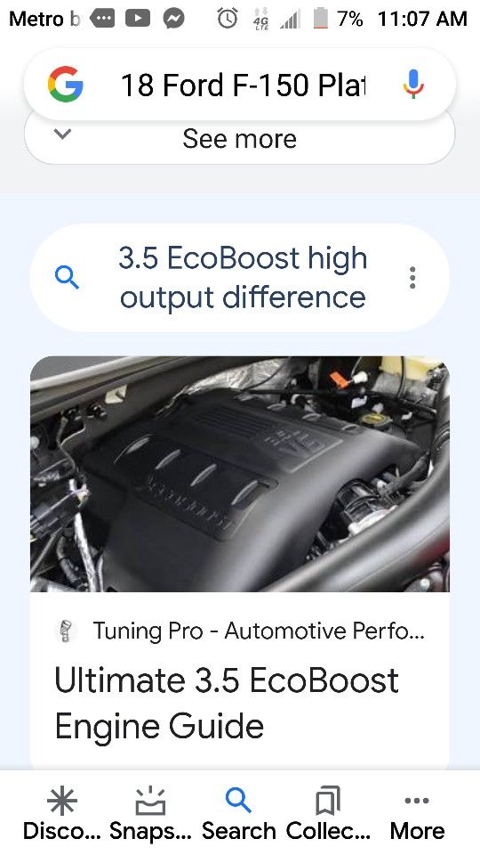 2018 Ford F150 3.5 Twin Turbo 140,000 Miles