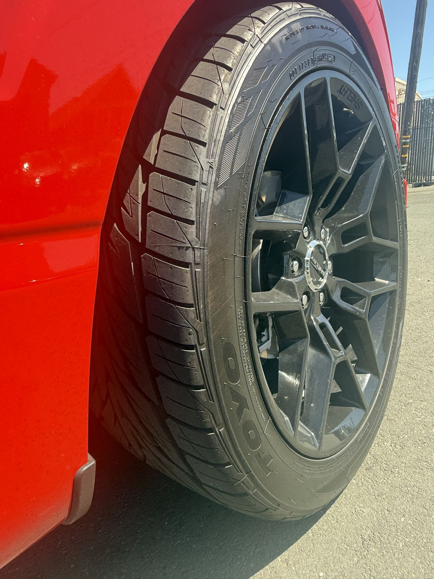 22x9.5 Shelby’s 6x135