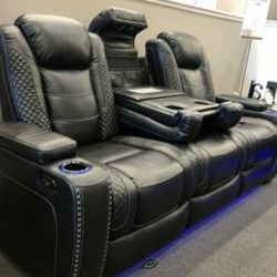 Party Time Power Recliner Sofa Same Day Delivery By Ashley 