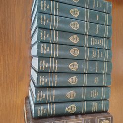Vintage hardcover book set, The Harvard Classics.