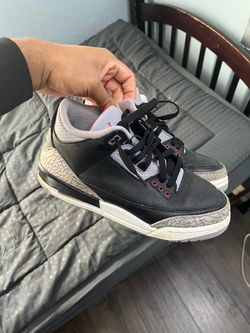 Jordan 3s size 7 authentic