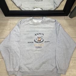 Vintage / Y2K 1990s Guess Aspen Colorado Winter Sports Sweatshirt 