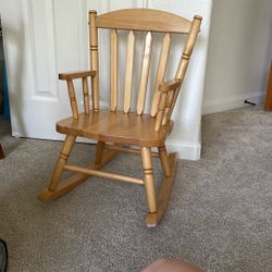 Children’s Wooden Rocking Chair