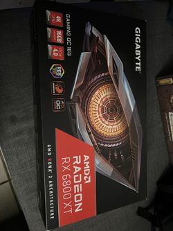 Gigabyte Radeon RX 6800 XT Gaming OC 16G  GDDR6 memory  AMD RDNA 2