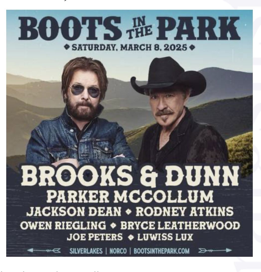 Brooks And Dunn Boots In The Park