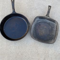 Cast Iron Wagner Pans