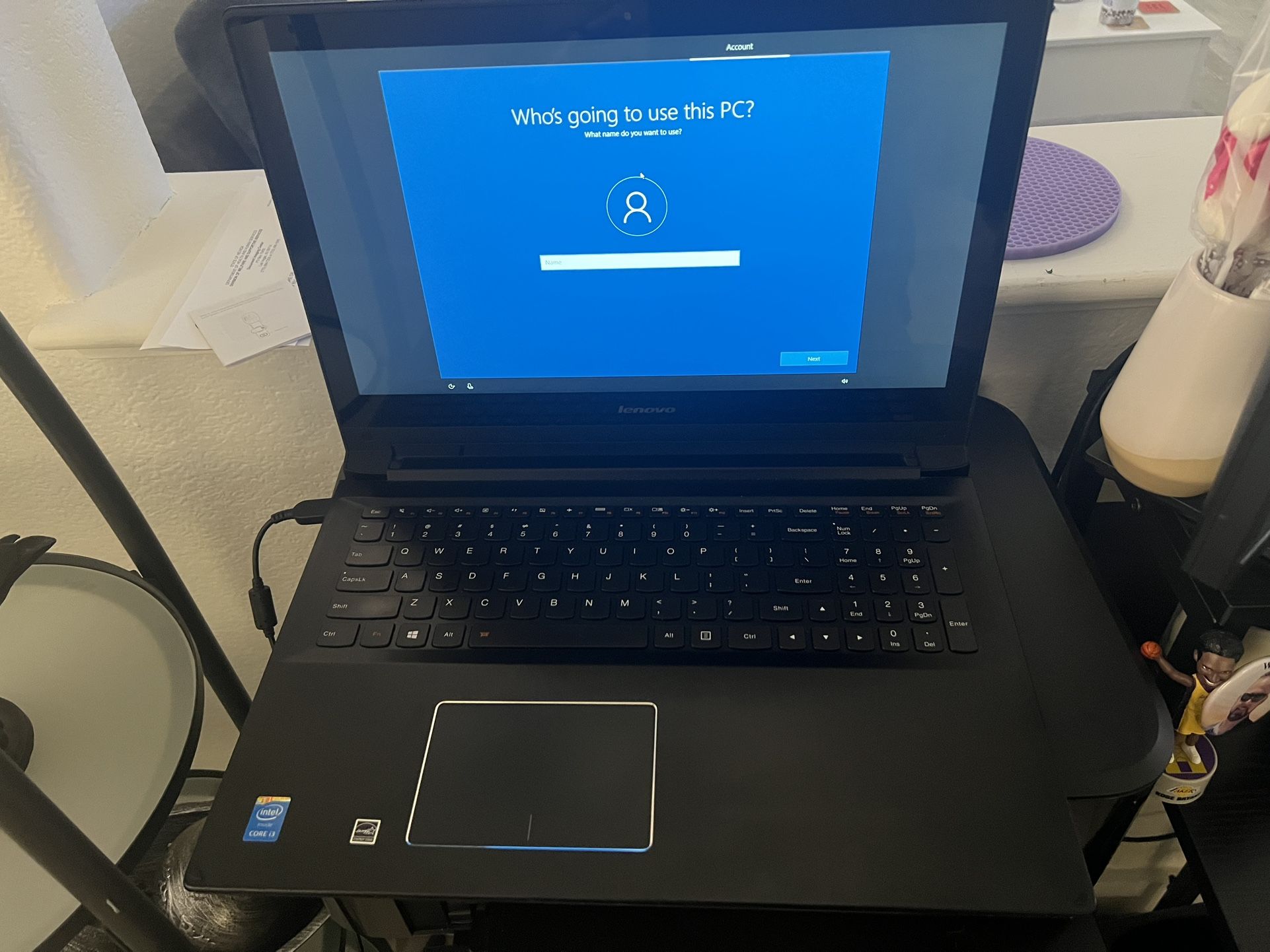 Lenovo Laptop – Clean, Reliable, Long Battery – $110 OBO