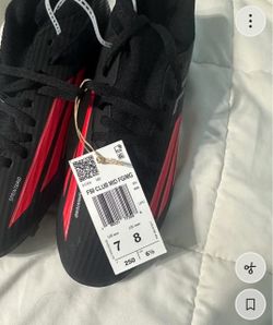 New never used Adidas soccer shoe
