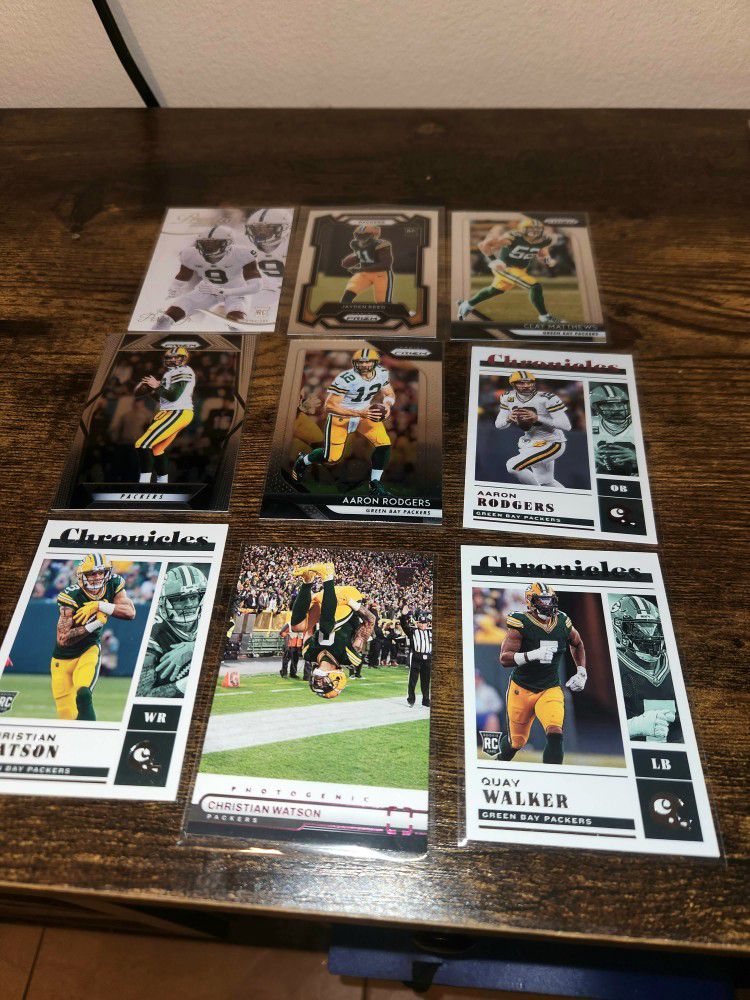Packers With Rookies Lot