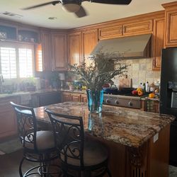SOLID Maple Kitchen Cabinets