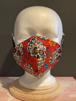 Dia de Los muertos face mask