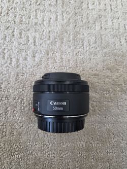 Canon EF 50mm STM camera lens!
