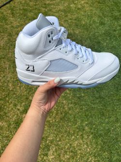 Jordan “White Metallic” 5s