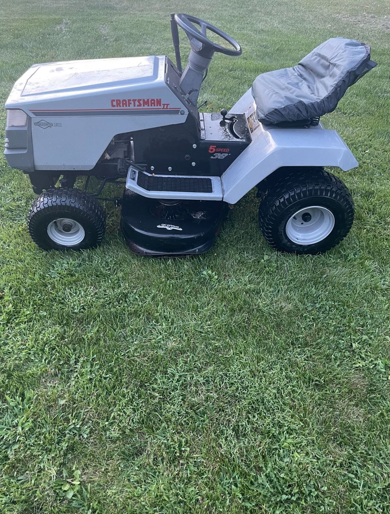Tractor Lawnmower Craftsman