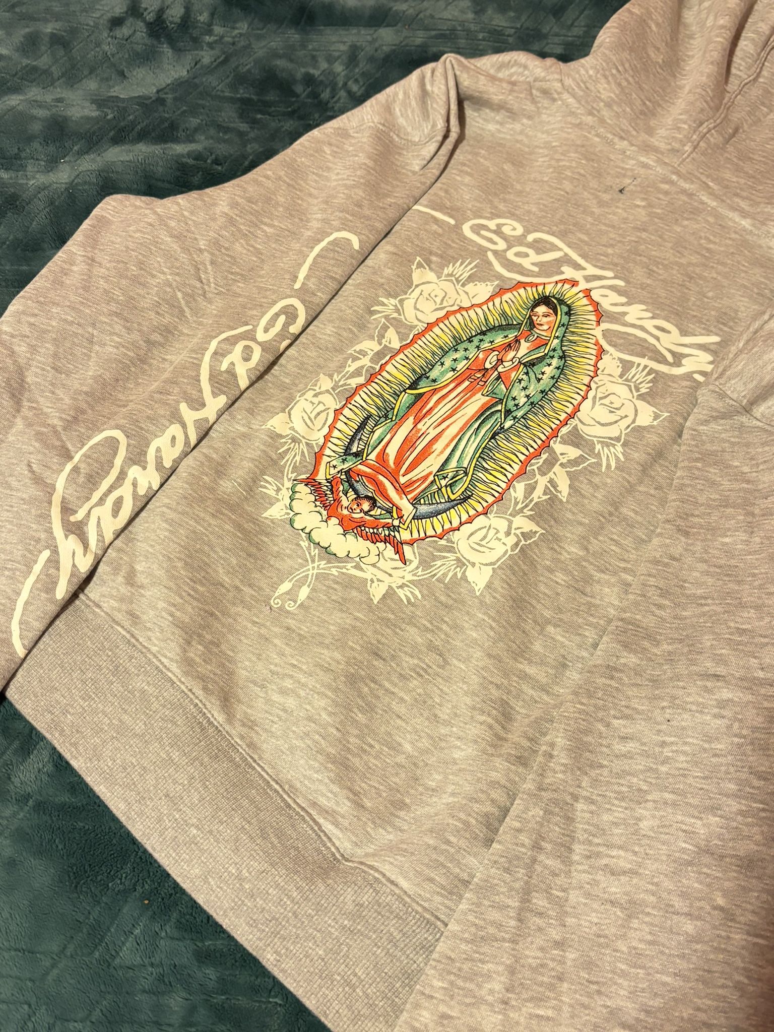 Ed Hardy Virgin Mary Jacket