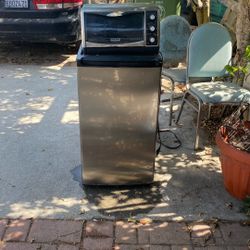 Mini Fridge With Countertop Oven