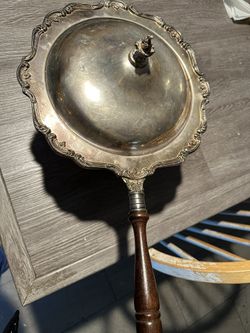 Antique Silver Plated Chaffing Dish