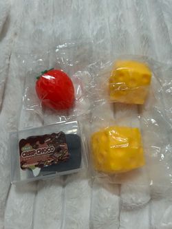 4 squishies brand new